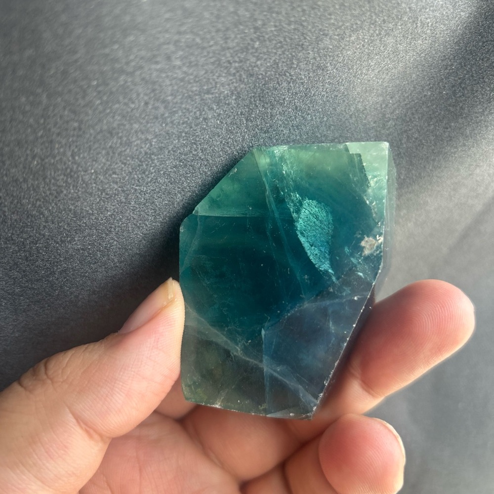 Green-Blue Fluorite Freeform